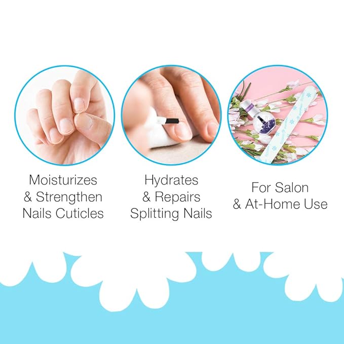 Flowery Lavender Scented Cuticle Oil, 0.5 oz, 2 Pack