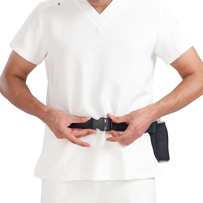 Master Massage Double Bottle Massage Oil Holster - Adjustable Cream & Lotion Bag Kit - Incl. Two 8 Oz Refillable Pump Dispenser