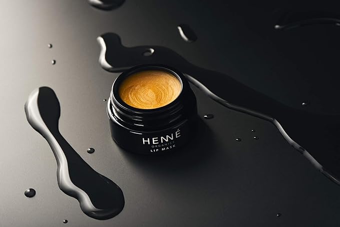 Henné Organics Lip Mask - Natural Organic Moisturizer Treatment for Plump Lips