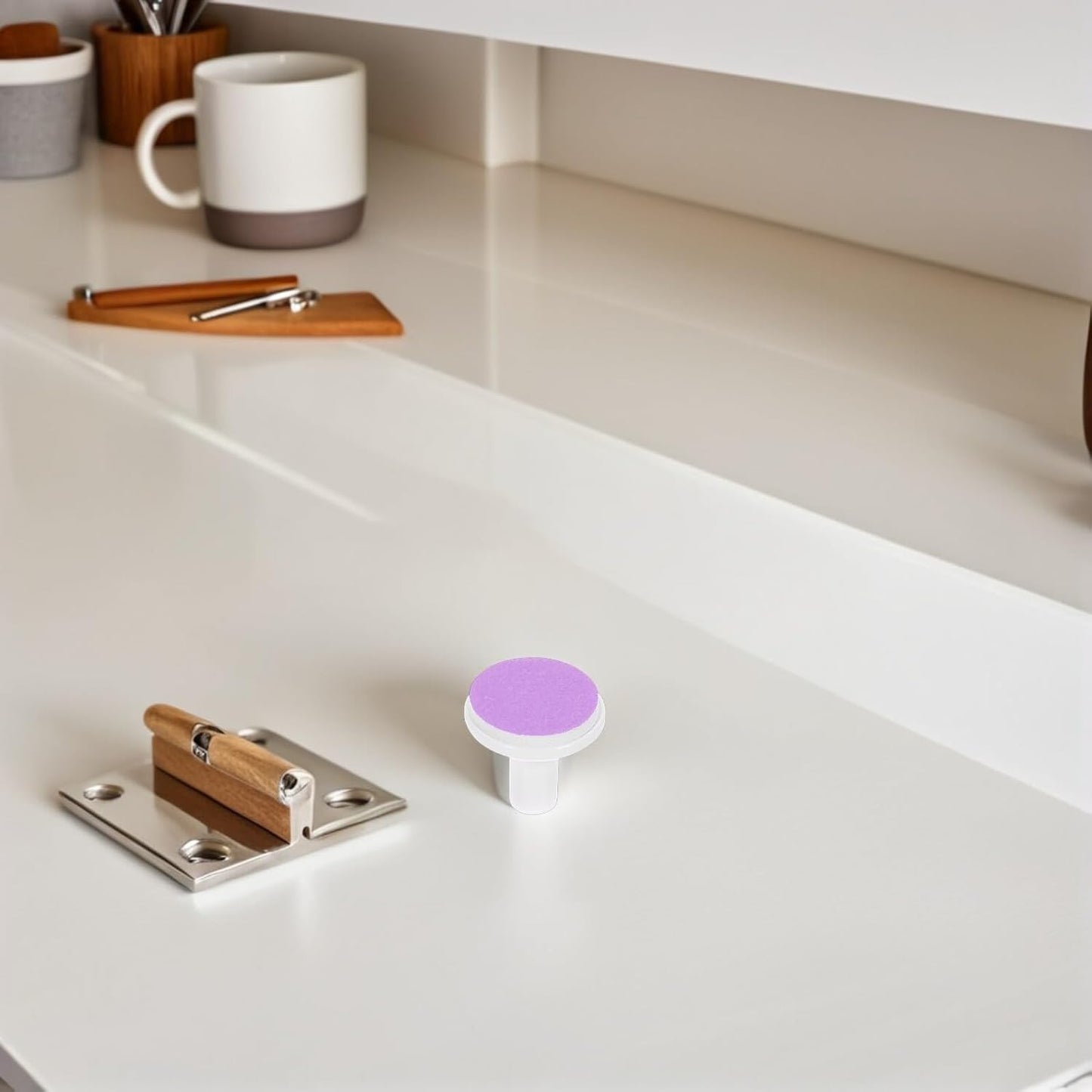 Angoily 24pcs Rechargeable Electric Nail Trimmer Simply Nail Cutting Heads Childern Thumble Trimmer Thumble Accessories