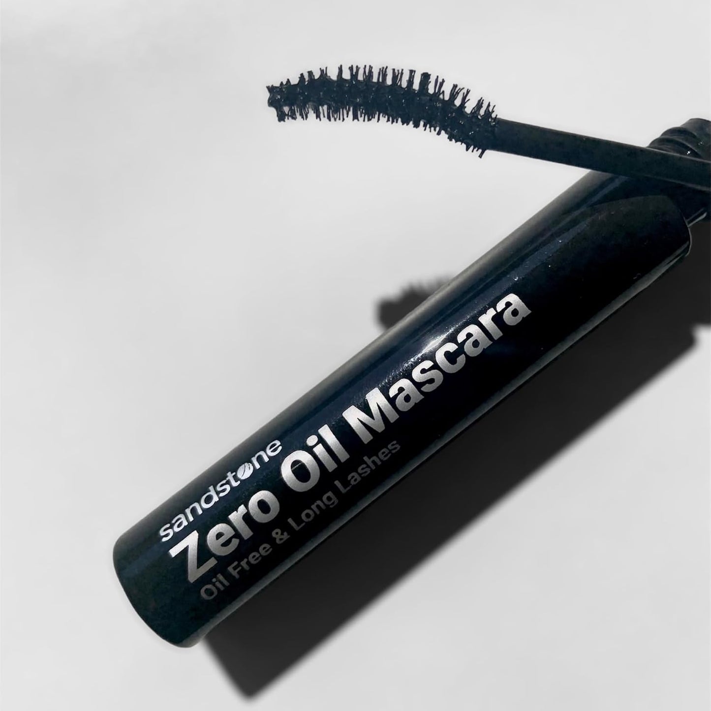 Sandstone Scandinavia Zero Oil Hypoallergenic Mascara Sensitive Eyes - Smudge-Proof, Lengthening and Defining - Fragrance Free, Vegan, Non Toxic - Oil Free and washable