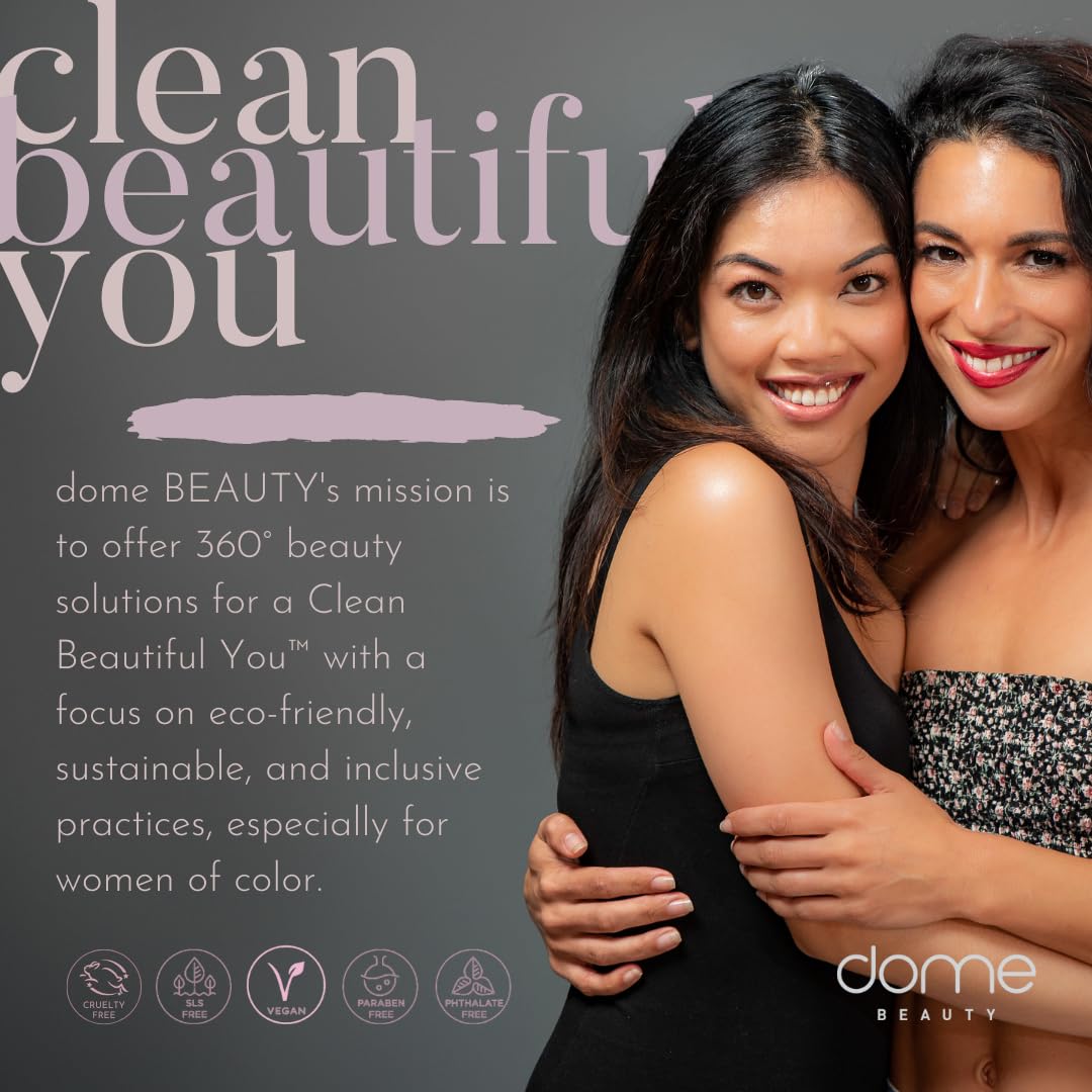 dome BEAUTY Eye Jewels 24-Hour Eye Shadow Vegan, Cruelty-Free Long-Lasting Cream Eyeshadow, Radiant Finish Eye Makeup for All Skin Tones, Easy-to-Blend, Smudge-Proof, Rose Gold .15 fl oz