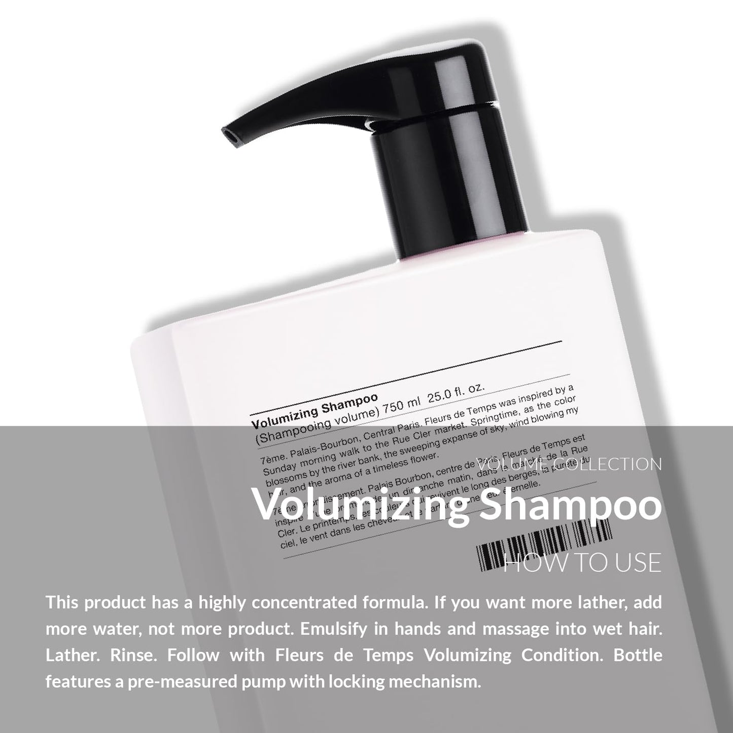 Number 4 Hair Shampoo for Women and Men, Volumizing Shampoo, 25 oz