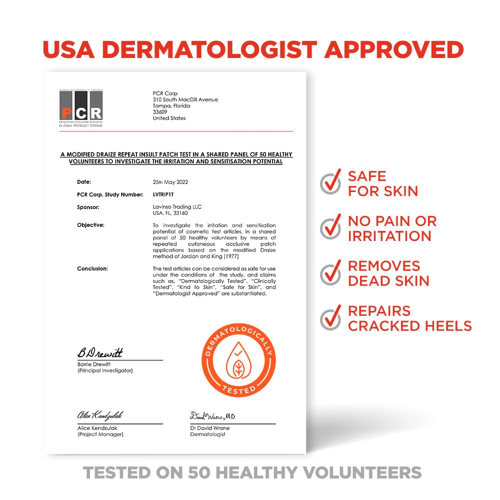 Lavinso Peach Foot Peel Mask for Dry Cracked Feet - 2 Pack - Dead Skin Remover Foot Mask for Cracked Feet and Callus - Exfoliating Feet Peeling Mask for Soft Baby Feet