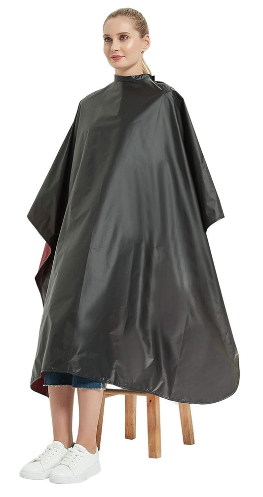 PERFEHAIR All Purpose Styling Chemical Hair Cutting Cape, Salon Barber Stylist Coloring Shampoo Waterproof Clients Gown Smock Capes