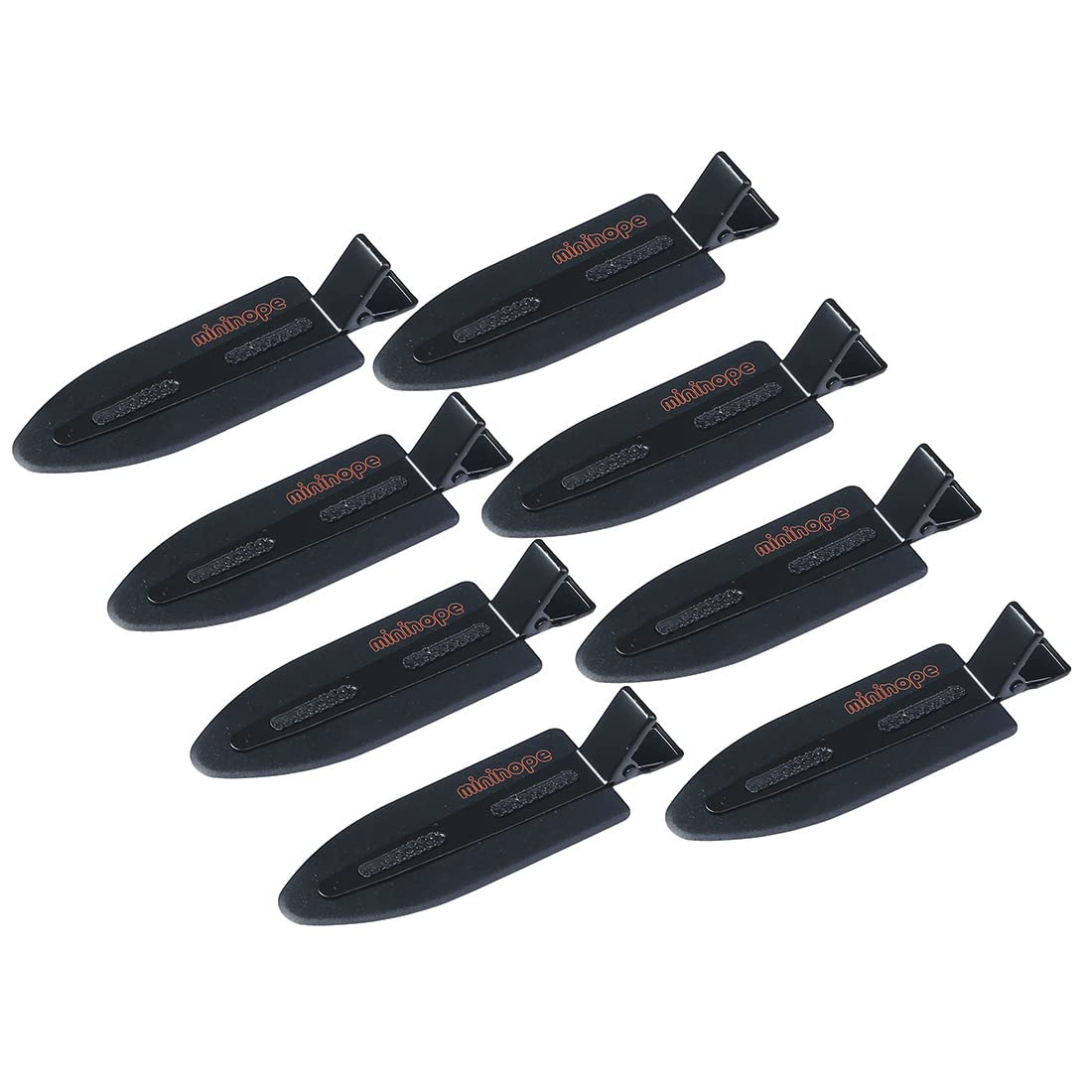 minihope No Crease styling Clips, Big size 3.1inch 8cm,Black,8-count.…