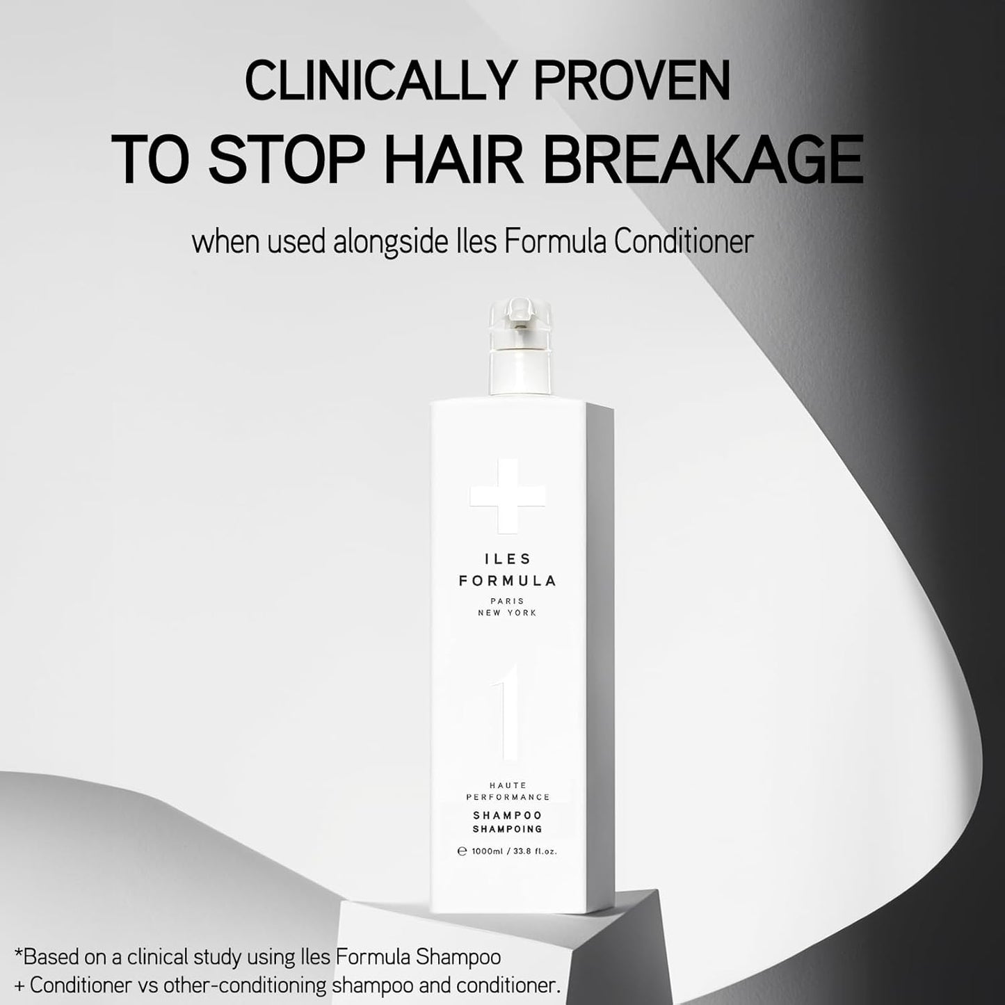 ILES FORMULA Shampoo for Dry, Damaged, Frizzy or Color Treated Hair - Hydrating, Sulfate Free Shampoo – Salon Grade, Color Safe, Moisturizing Formula that Controls Humidity & Boosts Shine