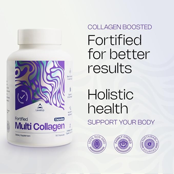 Multi Collagen Capsules: Fortified with TamaFlex®,