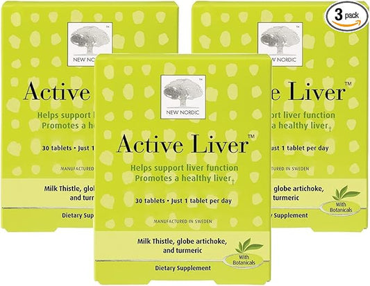 NEW NORDIC Active Liver 30 Count 3)