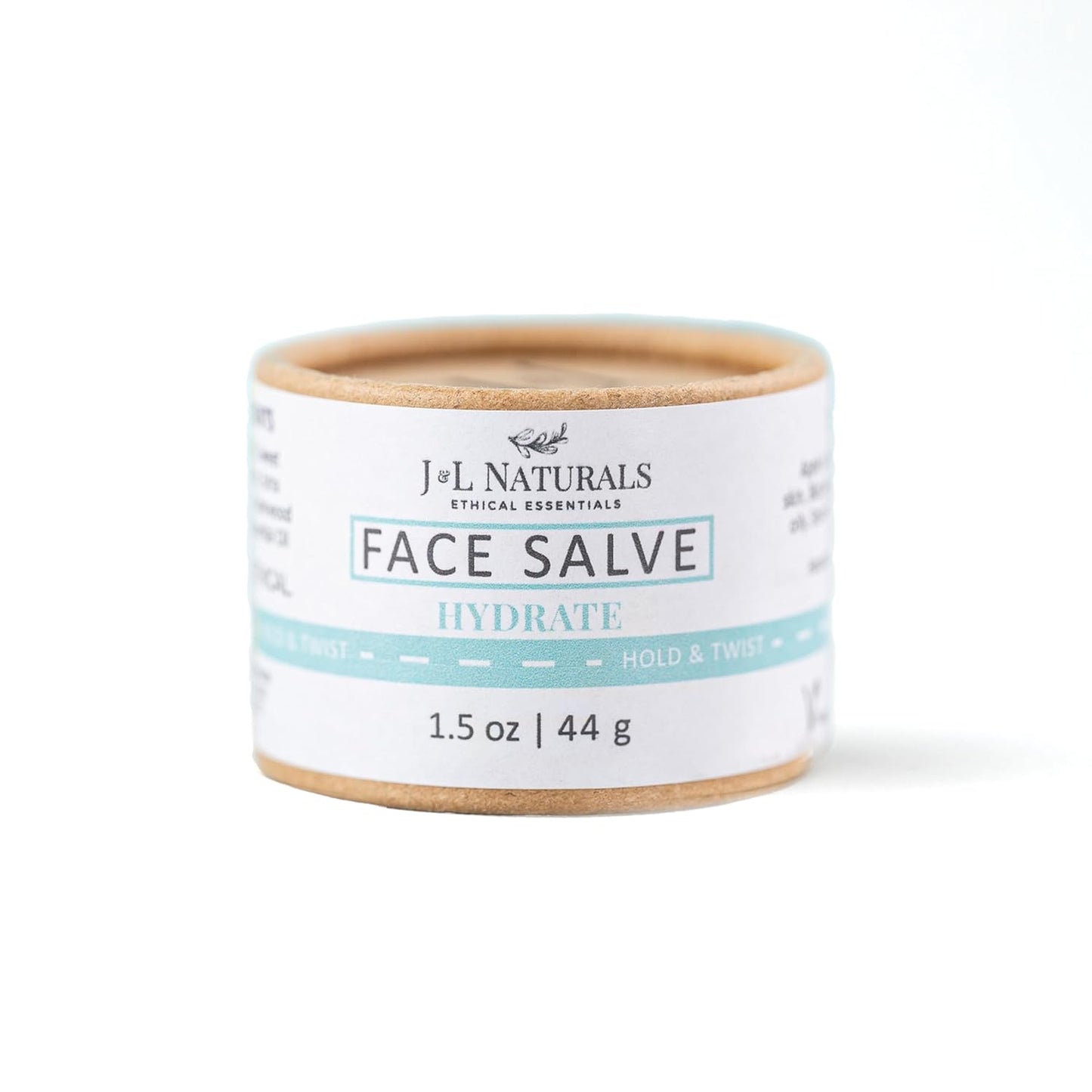 J&L Naturals Hydrating Face Salve Dry Skin Face Moisturizer | Organic Ingredients, 100% Natural, Eco-Friendly | Cruelty Free, Vegan, Paraben Free (1-Pack)
