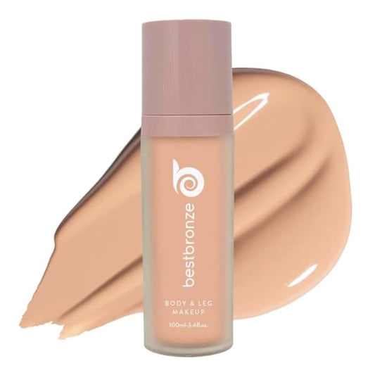 Best Bronze Bombshell Body Makeup - Tattoo Cover Up Makeup & Body Foundation Waterproof - Tattoo Concealer Waterproof for Scars, Varicose Veins Cover Up & Leg Foundation (NW15 Light Beige)
