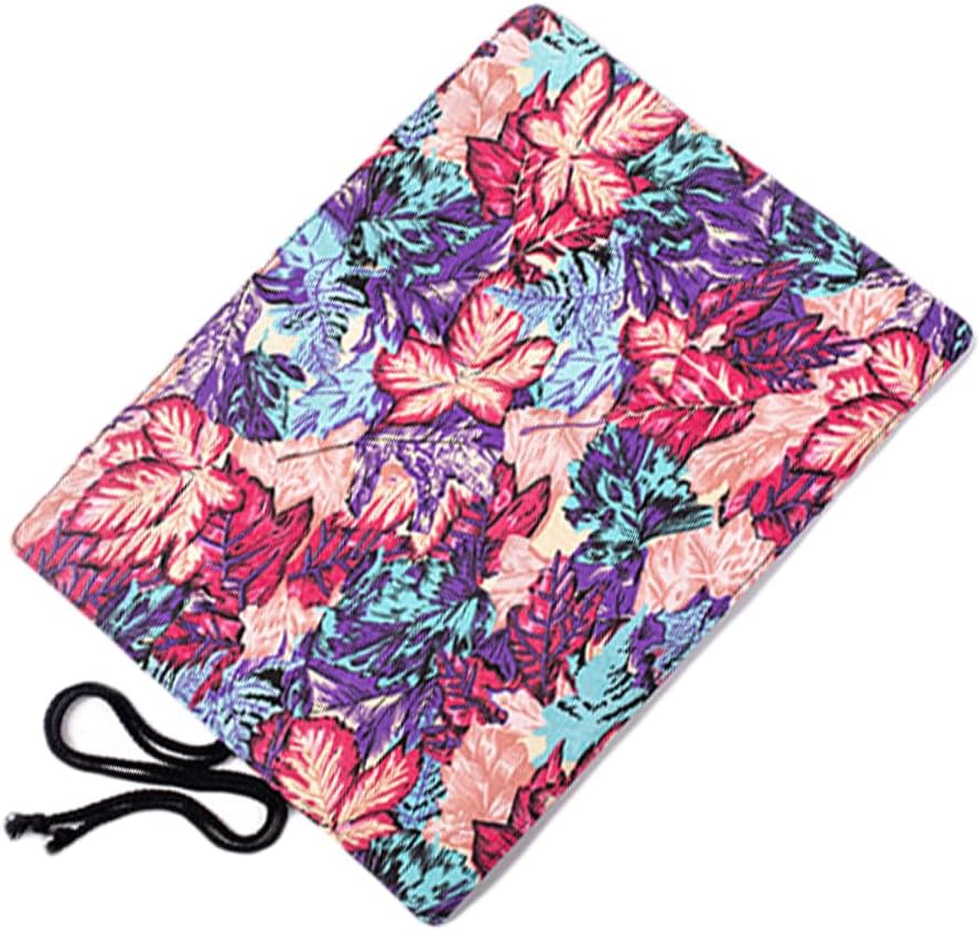 Funny live Paint Brush Holder Art Supplies, Artist Brush Holder & Art Supply Storage Organizer Roll-Up Case Bag, Protect Acrylic Oil Watercolor Paintbrushes (Maple Leaf-20 Slot Pockets)