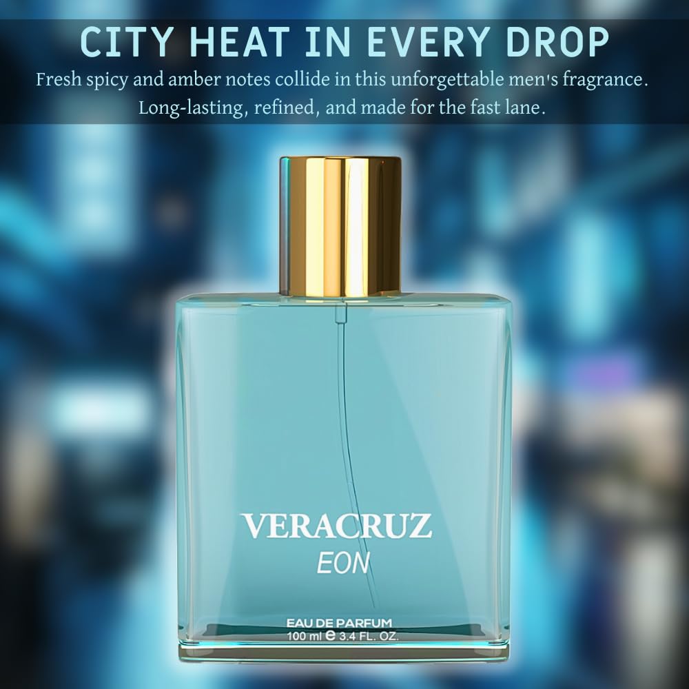 Perfume for Men – INSPIRED by A WORLD RENOWNED MEN’S PERFUME - Mint, Green Apple, Tonka Bean, Vanilla – Fresh, Sweet, Bold, Long-Lasting Eau De Parfum 100ml (3.4 fl oz)