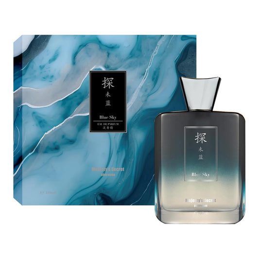 MAJESTY'S SECRET PHEROMAX Cologne for Men – 3.4 fl oz Eau De Parfum Spray, Long Lasting Premium Men’s Cologne with Masculine Scent, Luxury Gift for Boyfriend, Husband, or Dad (TAN Blue Sky)