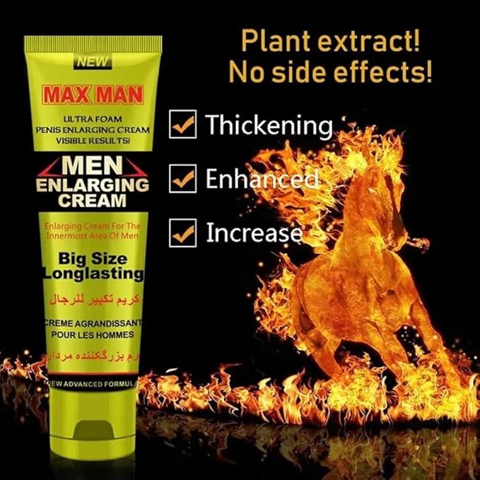Men's Massage Cream,Men Massage Oil for Sex, Hotiary Erotic Massage Essential Oil Penis Becomes Longer Thicker Enhancement Men Energy for Care Delay Performance Boost Strength (Golden)