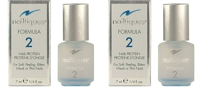 Nailtiques Nail Protein Formula 2, 0.25 oz ( Pack of 2)