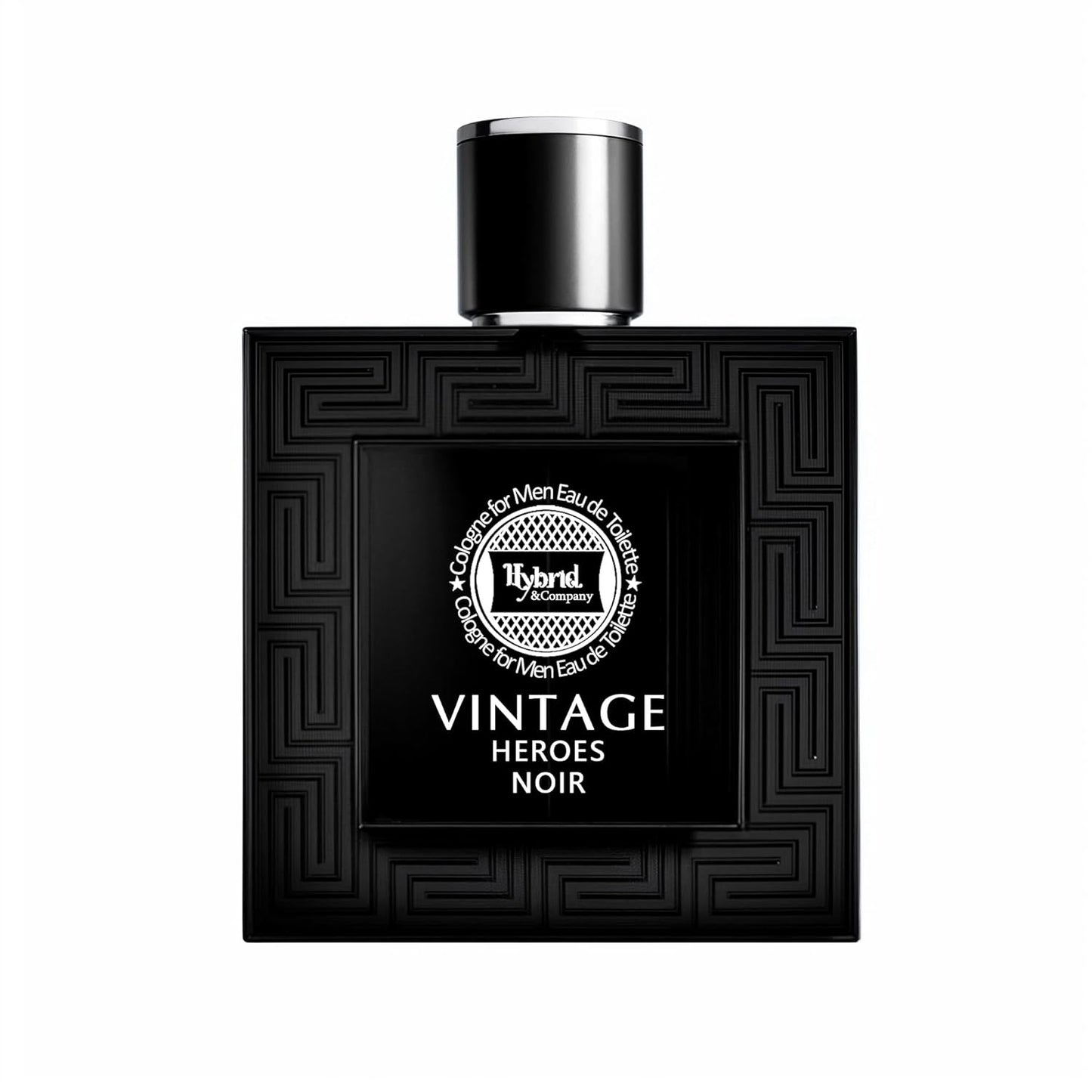 Hybrid & Company Vintage Heroes Noir For Men Eau De Parfum Vaporisateur Natural Spray 3.4 Fl Oz