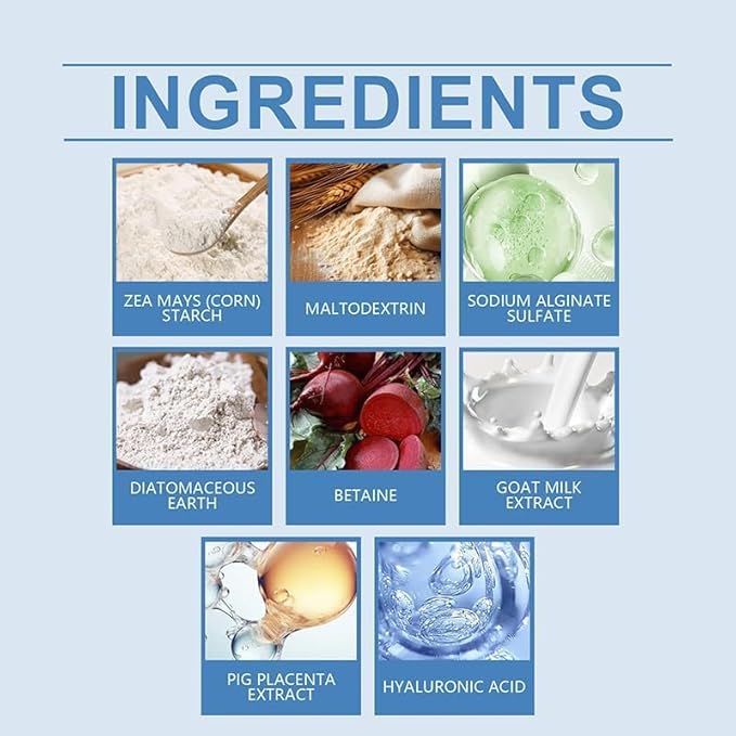 Hyaluronic Acid Powder, Hyaluronic Acid Powder for Skincare, Low Molecular Weight, Water Soluble Hydrating Ingredient for Moisture,Skin Hydration and Moisture Support(100g/3.52oz)