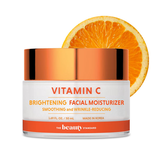 Vitamin C Facial Moisturizer - Hydrating & Anti-Aging, Smooths & Brightens Skin - Dermatologist Tested, Clean Beauty, Cruelty-Free Korean Skin Care for All Skin Types - 1.69 fl. oz