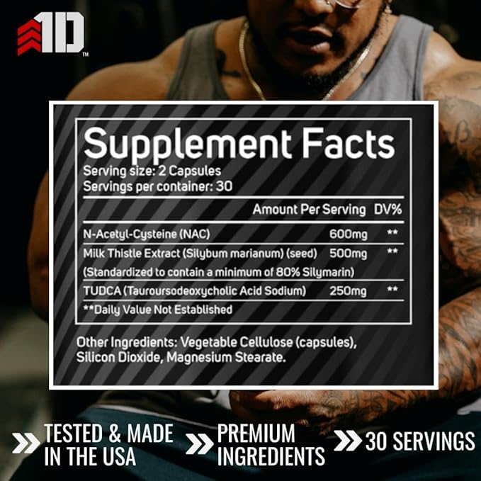 1st Detachment - QRF 3 in 1 Liver 60 Capsules (30 Servings)