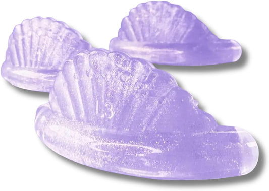 Sticky Pads for Lash Lift – Reusable Silicone Shields for Eyelash Perming, No Glue Needed, Self-Adhesive Curling Pads for Lash Lifting & Brow Lamination (Glitter Shell – 8 Pairs)