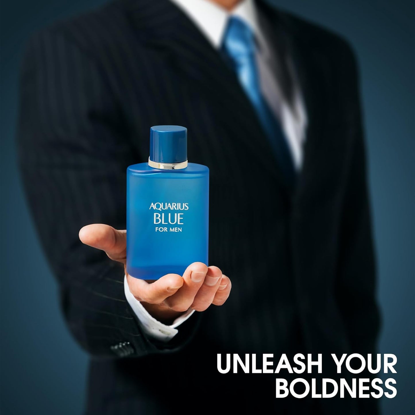 Men's Cologne Aquari Blue- Eau De Toilette Spray Perfume Fresh Scent 3.4 Fl Oz Daily Used