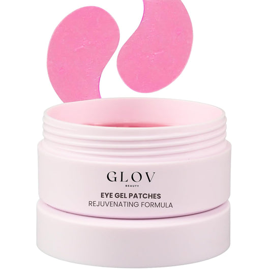 Glov Beauty Intense Rejuvenating Under Eye Gels - Hydrating Eye Mask w/Hyalronic Acid & Hydrolyzed Collagen - Under Eye Patches For Dark Circles - Minimize Puffiness & Wrinkle Reducer - 30 Pairs