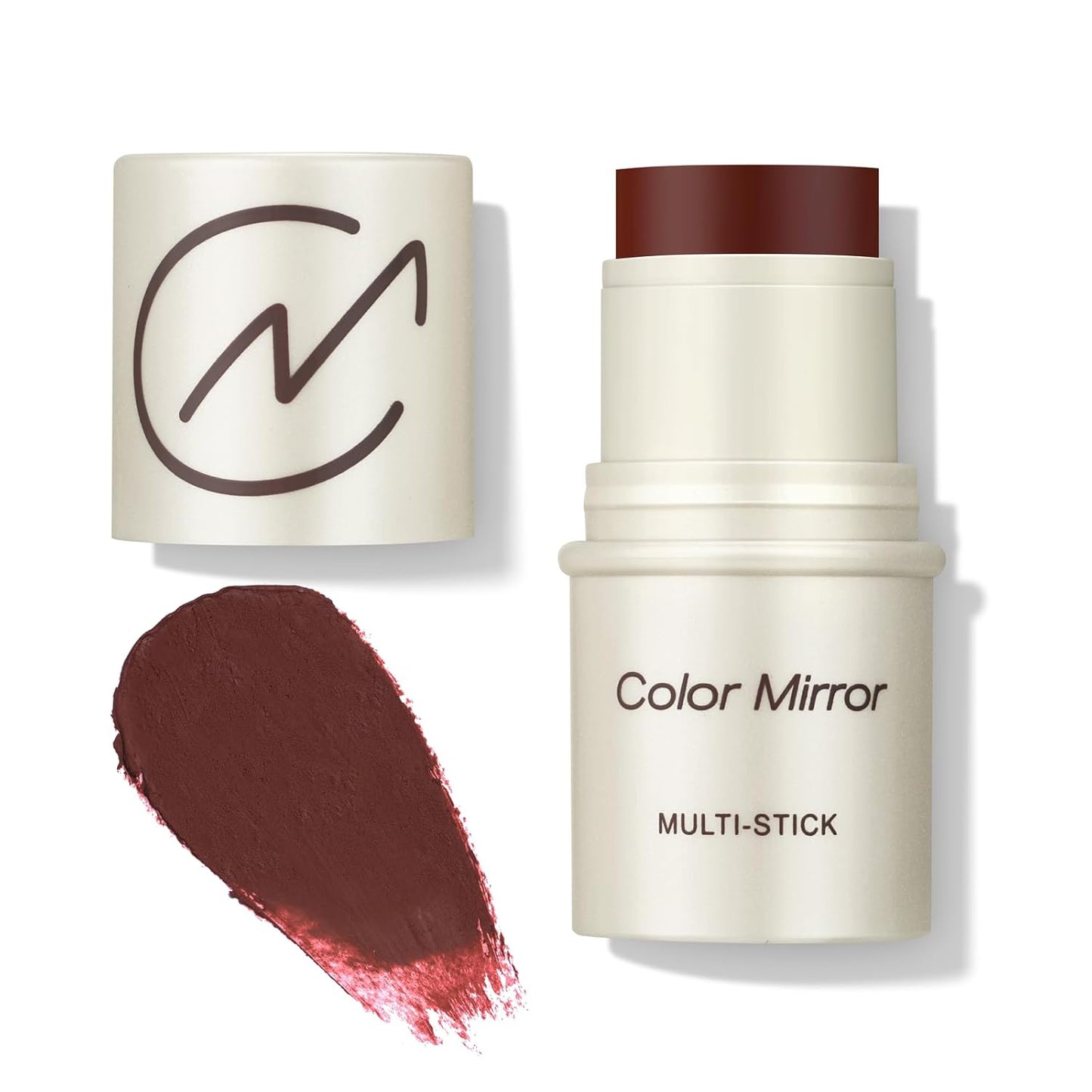 Multi-Use Makeup Stick - Blush, Lipstick, Eyeshadow & Highlighter For All Skin, Buildable Color, Long-Lasting, Lightweight, Natural Soft Finish(32 Mangosteen Matte), 0.158 oz