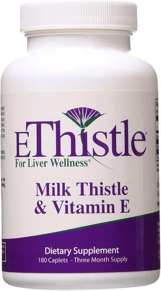 Liver Wellness Dietary Supplement, Milk Thistle 180 Count