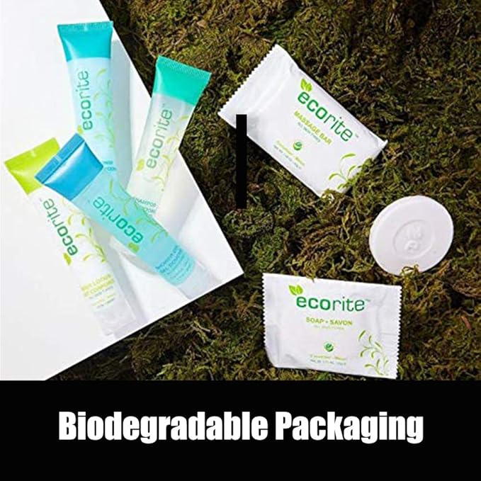 Hand and Body Lotion with Cucumber-Melon Fragrance, Travel Size Hotel Amenities Biodegradable/Recyclable Tube, 1 fl oz/30 ml, Pack of 288
