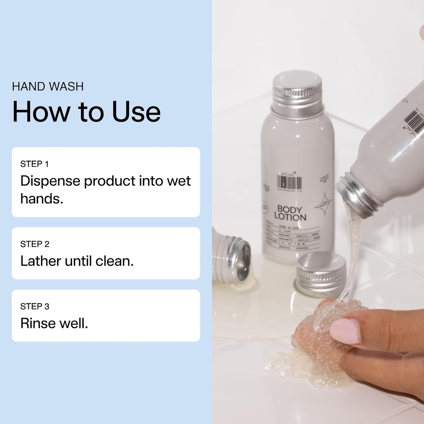 DedCool Xtra Milk Hand Wash | Gentle Hydrating Cleanser | Squalane, Aloe & Marshmallow Root | Non-Toxic, Vegan, Carbon-Neutral | Soft Moisturizing Formula | 2 fl oz