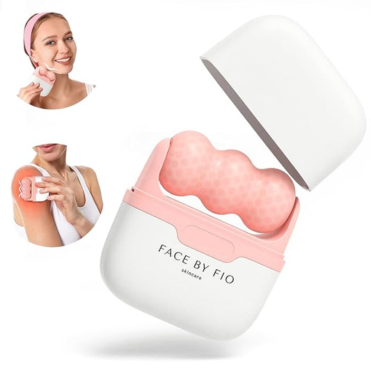 Ice Roller for Face & Eye Puffiness Relief, Body Ice Roller, Prevents Wrinkles, Tightens pores, Migraine, Pain Relief and Minor Injury