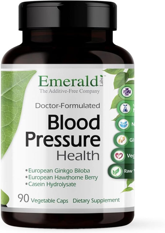 EMERALD LABS Blood Pressure Health 90 Vegetable