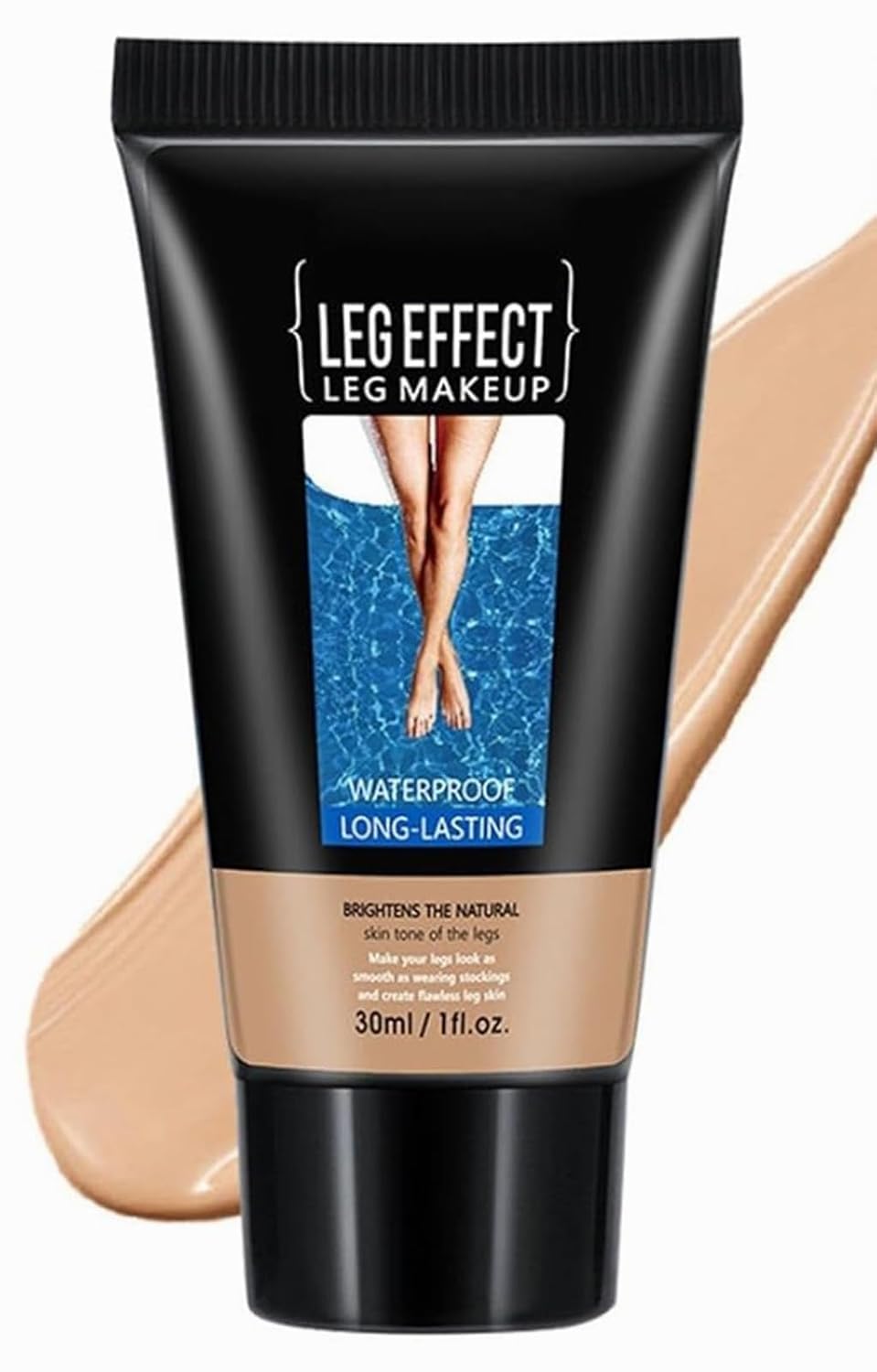 Leg Makeup Waterproof No Transfer,Body Coverage Perfector,Fade the Skin Color of Legs, Effectively Cover the Scars of Legs and Body,Highly Body Concealer (MEDIUM GLOW)