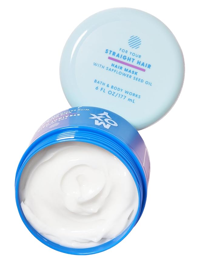 Bath + Body Works Moxy Hair Mask with Safflower Seed Oil - For Straight Hair - 6 ounces