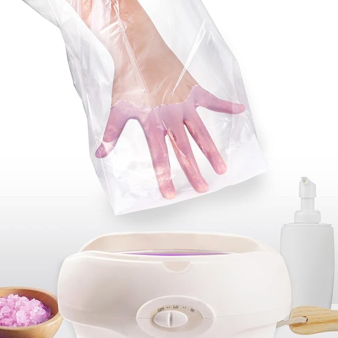 2500 Counts - Ivy L Paraffin Hand & Foot Glove Bag Protectors Wax Works Thermal Mitt Liner Professional Cozy Liners Hand or Foot 15 x 10 Inches