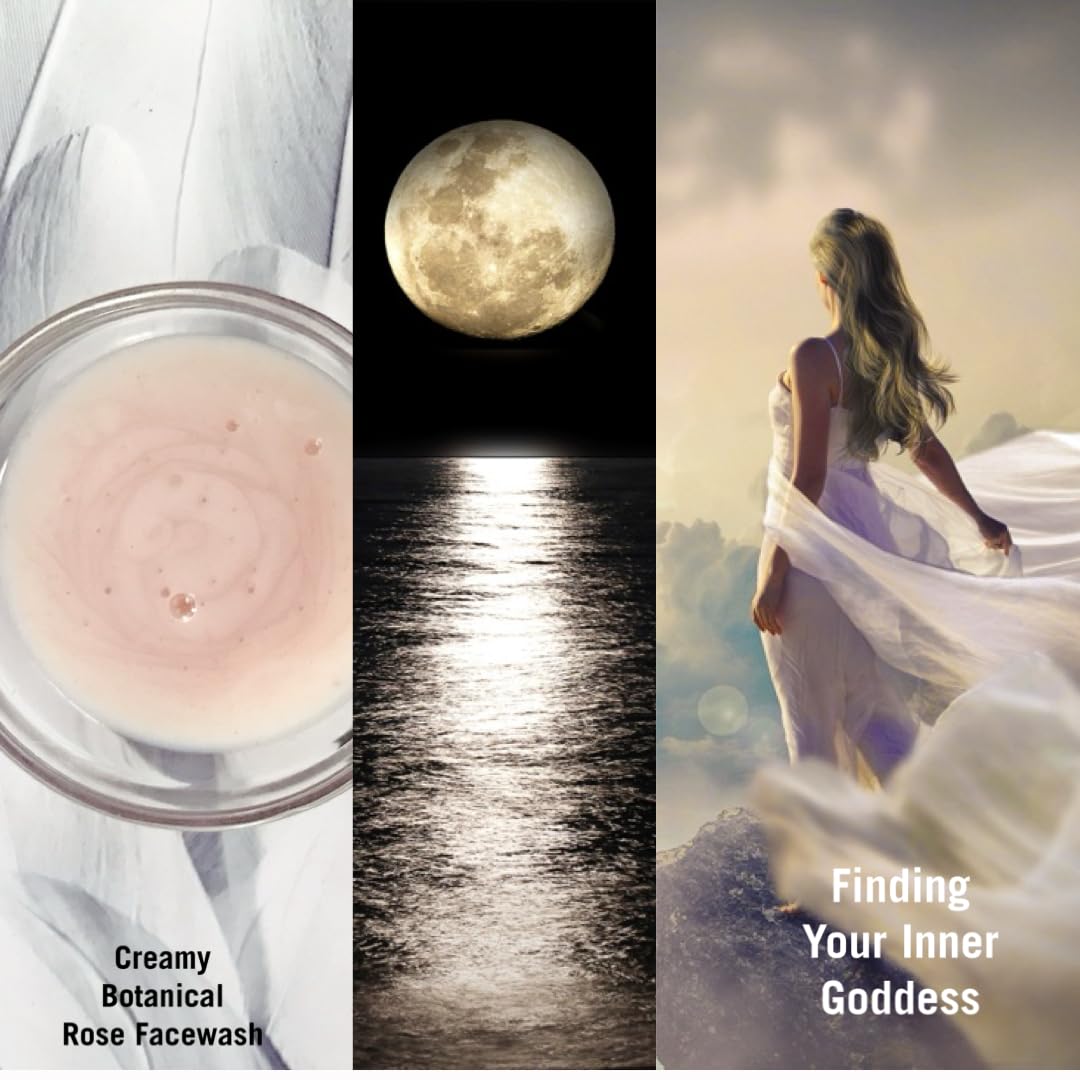 Rose Skin Care Set – Creamy Botanical Face Wash & Hydrating Facial Toner – Natural-Organic Duo for Cleansing, Toning & Nourishing – Ideal for Sensitive & Mature Skin, 4oz Each