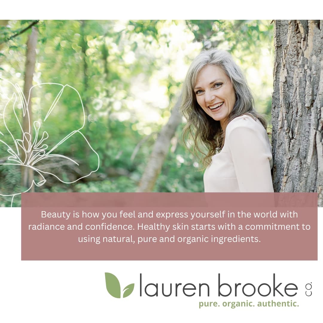 Lauren Brooke Cosmetiques Pressed Eye Shadow Duo, Richly Pigmented Natural Eyeshadow, EU Certified Organic Makeup For Women (Morning Dew/Summer Wind)