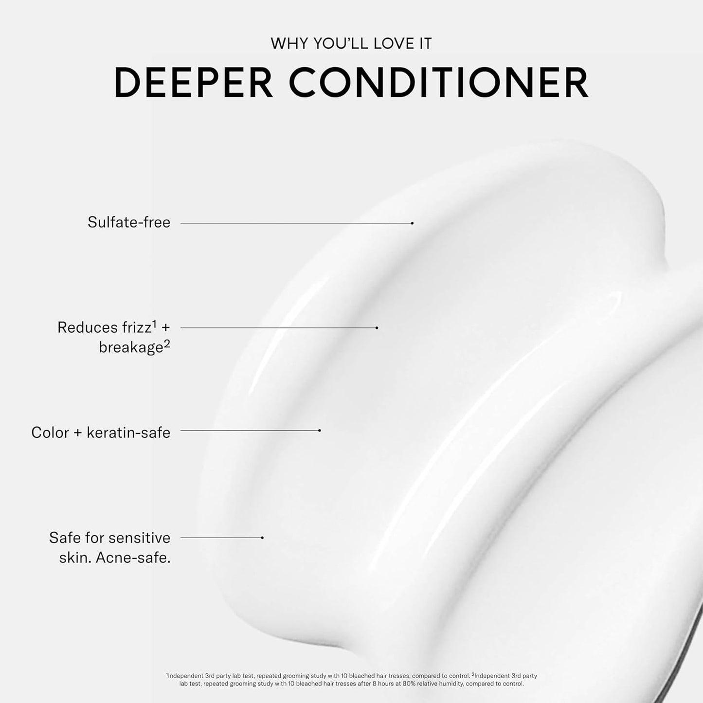 SEEN Deeper Conditioner - Scented - Non-Comedogenic & Hair Conditioner- Dermatologist-Developed - Safe for Sensitive & Acne Prone Skin