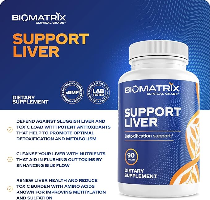 BioMatrix Liver Cleanse Detox & Repair, 1+ Month