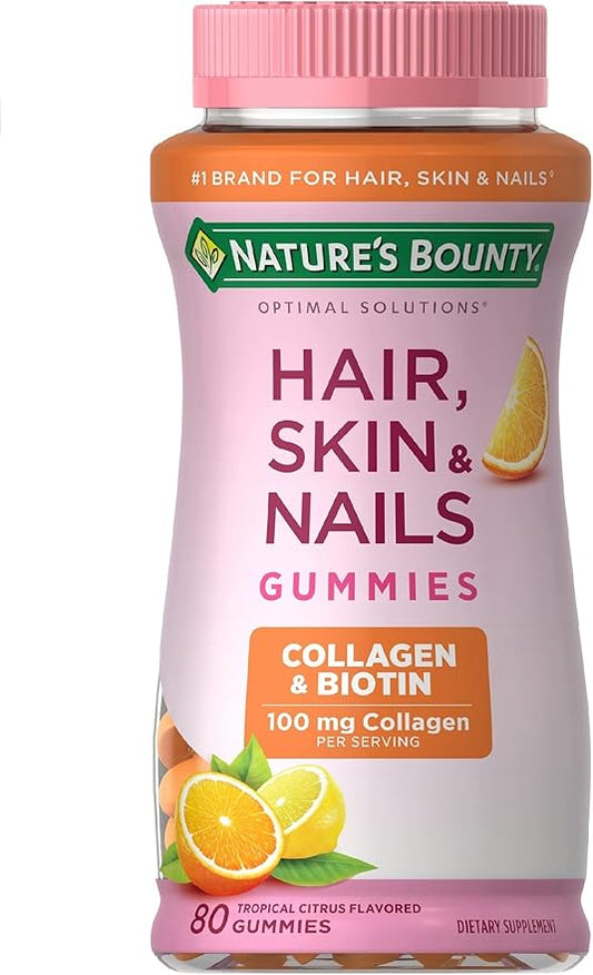 Nature's Bounty Optimal Solutions Citrus-Flavored Gummies, 80 Ct