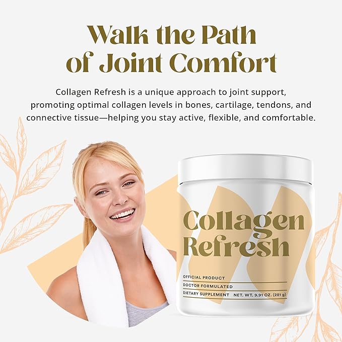 Boosts Body’s Collagen Production - Promotes Joint Health, 9.8 oz - 3 Pack