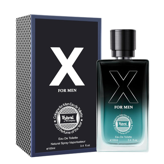 Hybrid & Company X For Men Bold Woody Mens Perfume Attractive Signature Scent Perfume,3.4 Fl Oz