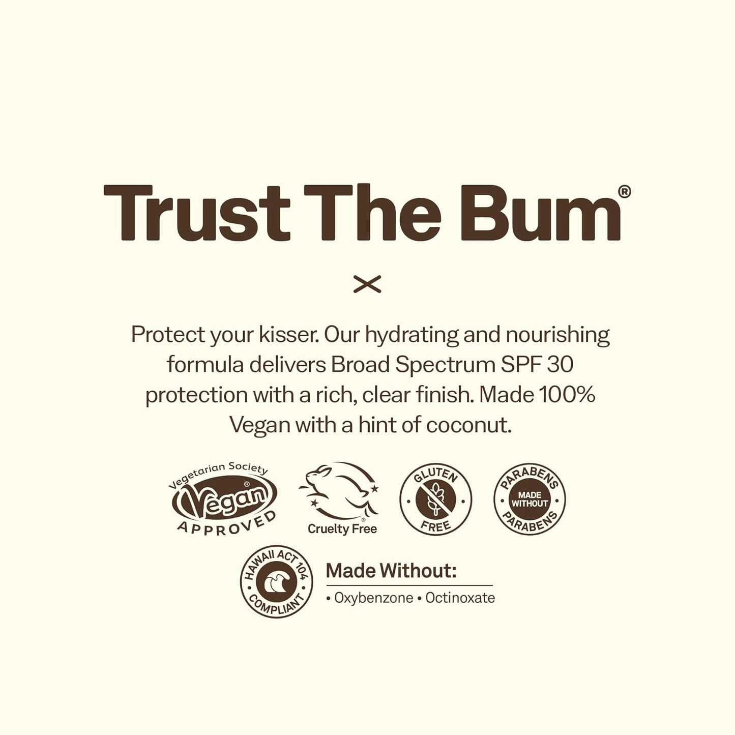 Sun Bum SPF 30 Sunscreen Coconut Lip Balm Sunscreen - Broad Spectrum Moisturizing with Aloe & Vitamin E - Hawaii 104 Act Compliant (Made Without Octinoxate & Oxybenzone) - 0.5 oz