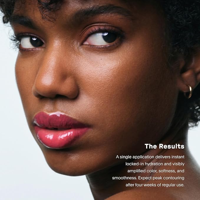 U Beauty The PLASMA Tinted Lip Compound Anti-Wrinkle & Anti-Aging Treatment - Shimmery Plumping Lip Gloss with Hyaluronic Acid, Shea Butter, Salicylic Acid & Peptides to Deeply Hydrate,Flush - 15 mL