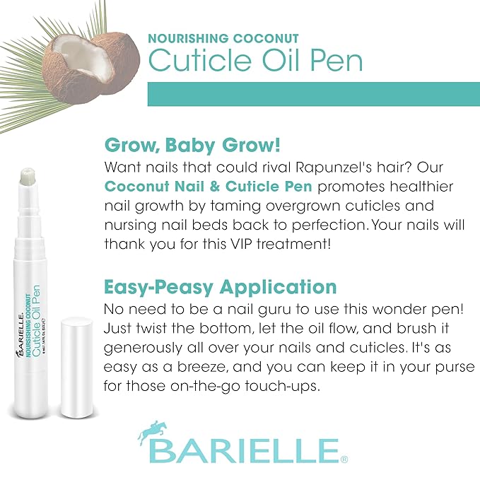 BARIELLE Nourishing Coconut Cuticle Oil Pen .14 oz.