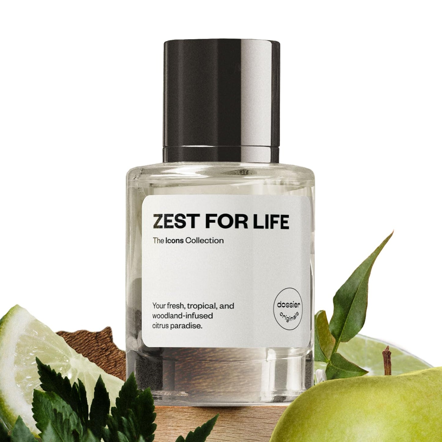 Dossier Original Eau de Parfum - Zest for Life - Unisex - 50 ML Long-lasting Perfume Crafted in France