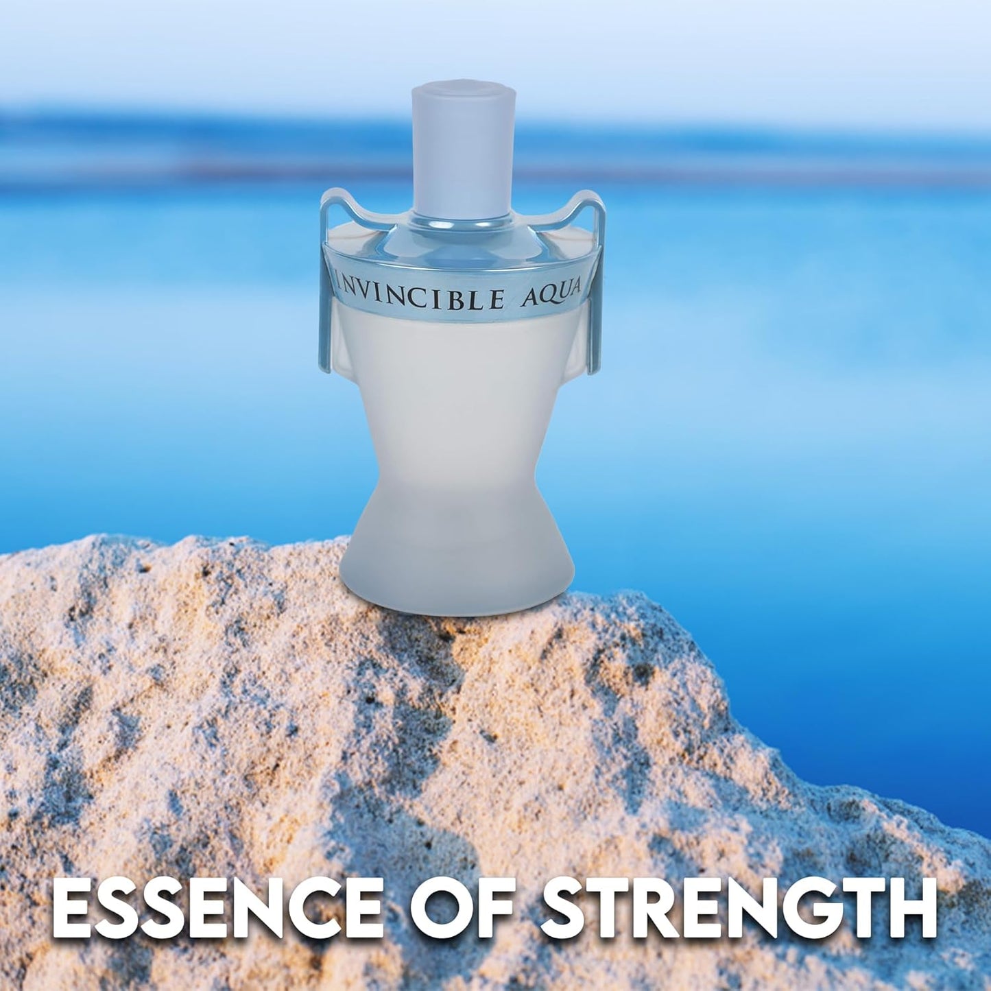 Invincible Aqua Men Cologne Fresh Scent Eau De Toilette Spray, Fragrance For Men Long-Lasting Cologne Choice For Daily Wear Elegant 100ml Bottle