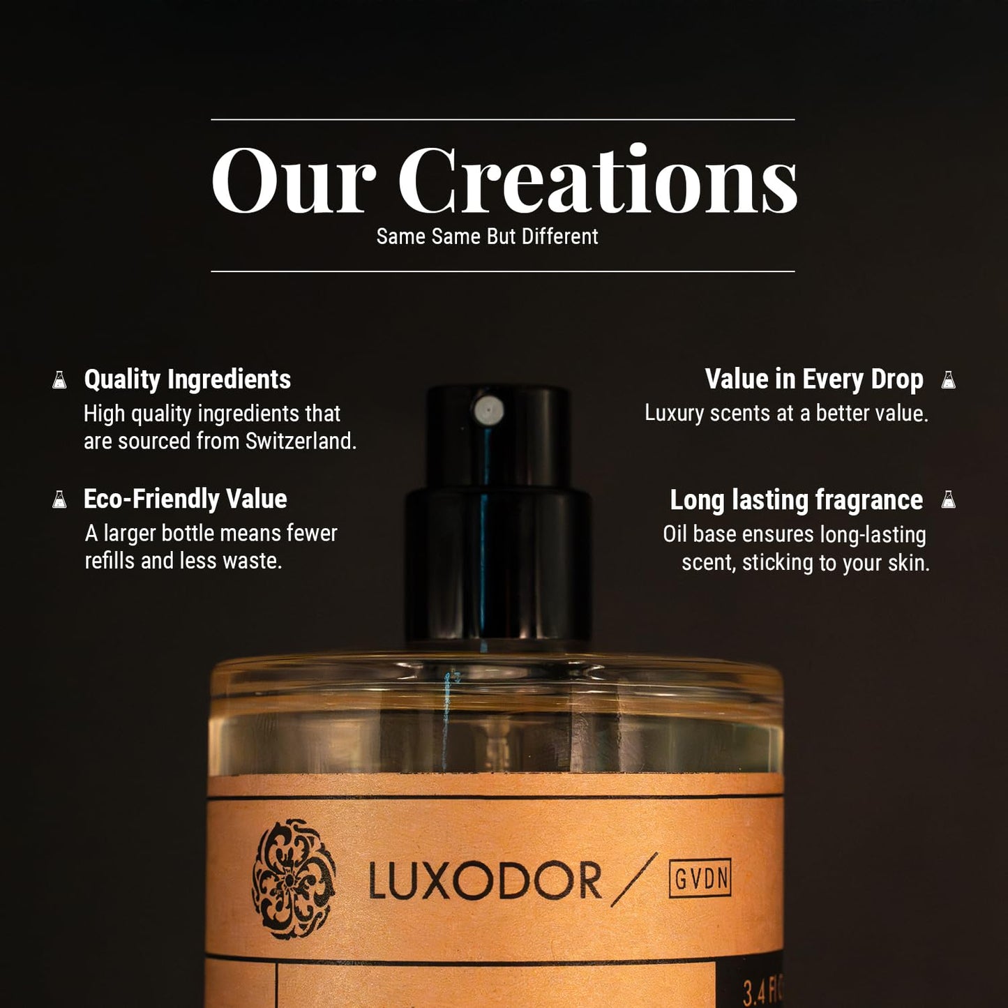 Golden Extreme Eau de Parfum (100ml) Inspired by Oud for Greatness For Women & Men Replica Fragrance Dupes