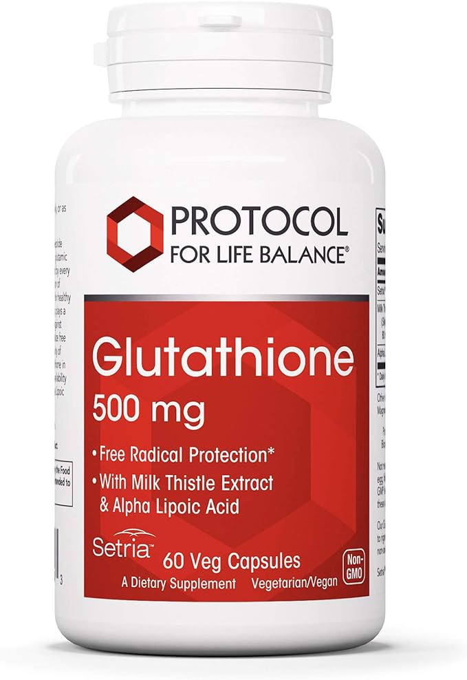 Protocol Glutathione 500mg Immune Support* 60 Veg